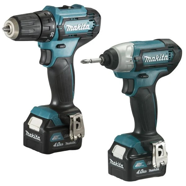 Ensemble de 2 machines BL1040B (DF333D + TD110D) Makita CLX224SMJ