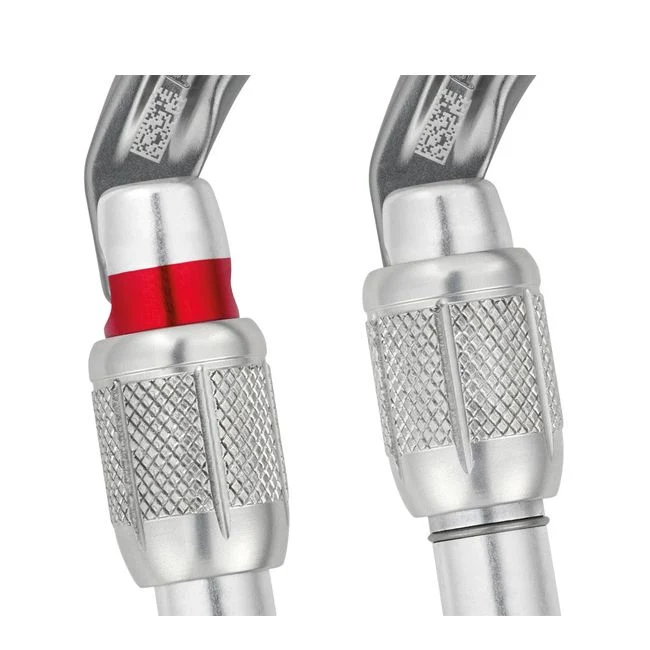 Mousqueton asymétrique léger AMD SCREW LOCK PETZL