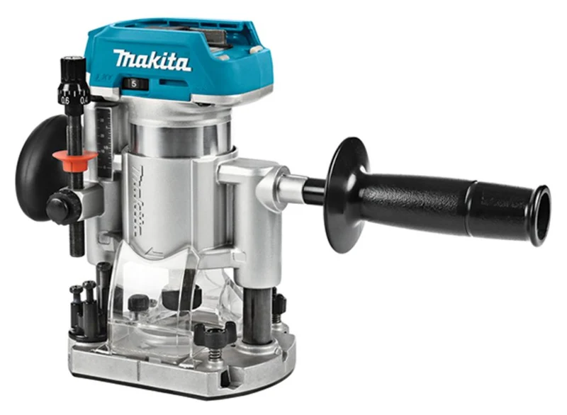 Affleureuse a batterie 18V 8 mm (Produit seul + kit d'accessoires) DRT50ZJX3 MAKITA