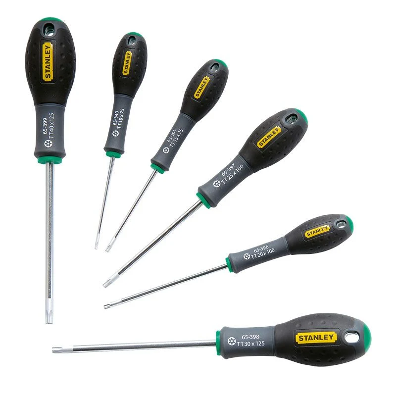 Tournevis Tamper Torx - Jeu De 6Pcs Fatmax Stanley 0-65-099