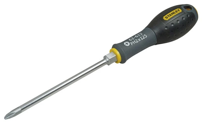 Tournevis Phillips Ph3 8X150Mm Avec Ecrou 6 Pans Fatmax Stanley FMHT0-62623