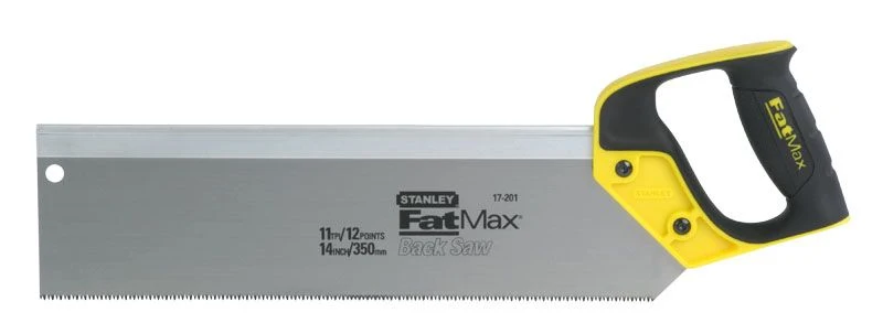 Scie A Dos 300Mm - 11 Dents/Pouce - Fatmax Stanley 2-17-199