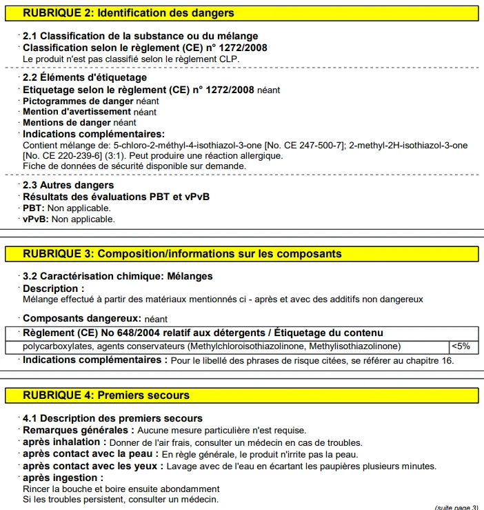 RM 110 FI ASF 1L Maintenance système Adv Karcher 6.295-327.0