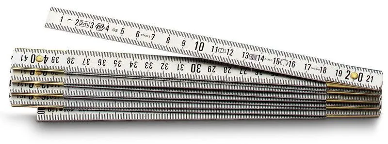 Mesure Pliante 2M X 15Mm Gravemat Duralumin Stanley 0-35-305