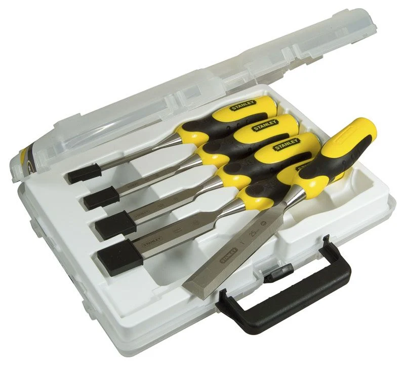 Ciseau A Bois Bimatiere - Jeu De 5 Pcs Stanley 2-16-888