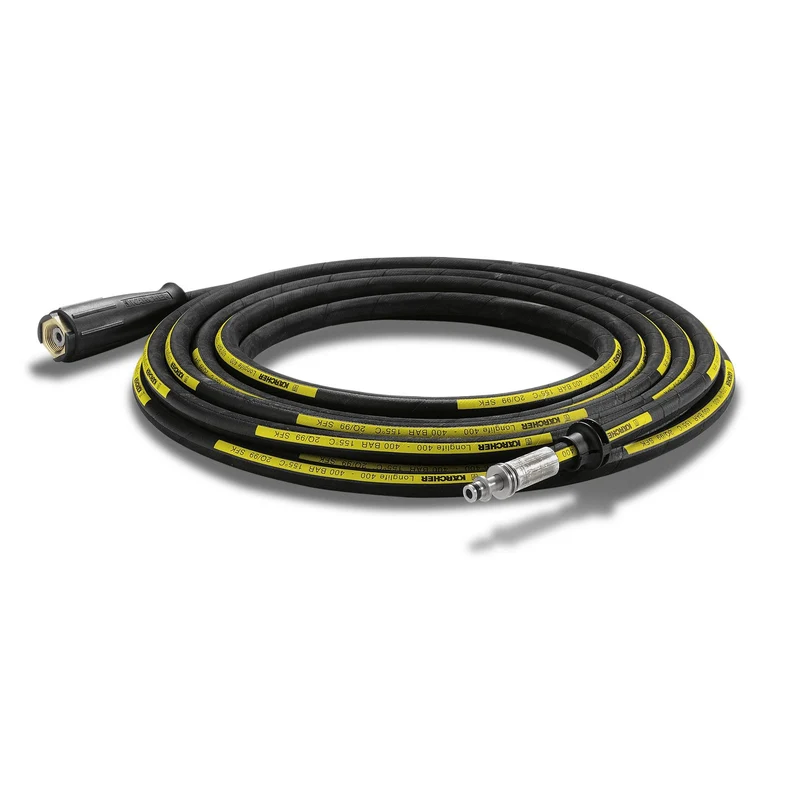 Flexible haute pression Longlife 400, â10 m, DN 8, raccord AVS sur le pistolet Karcher 6.391-351.0