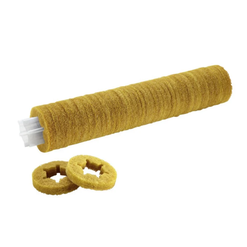 Pad jaune avec douille Karcher 6.369-728.0