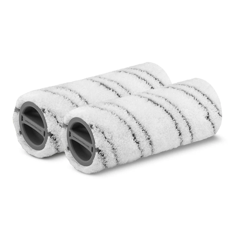 Set gris de brosses-rouleaux en microfibres pour FC Karcher 2.055-007.0