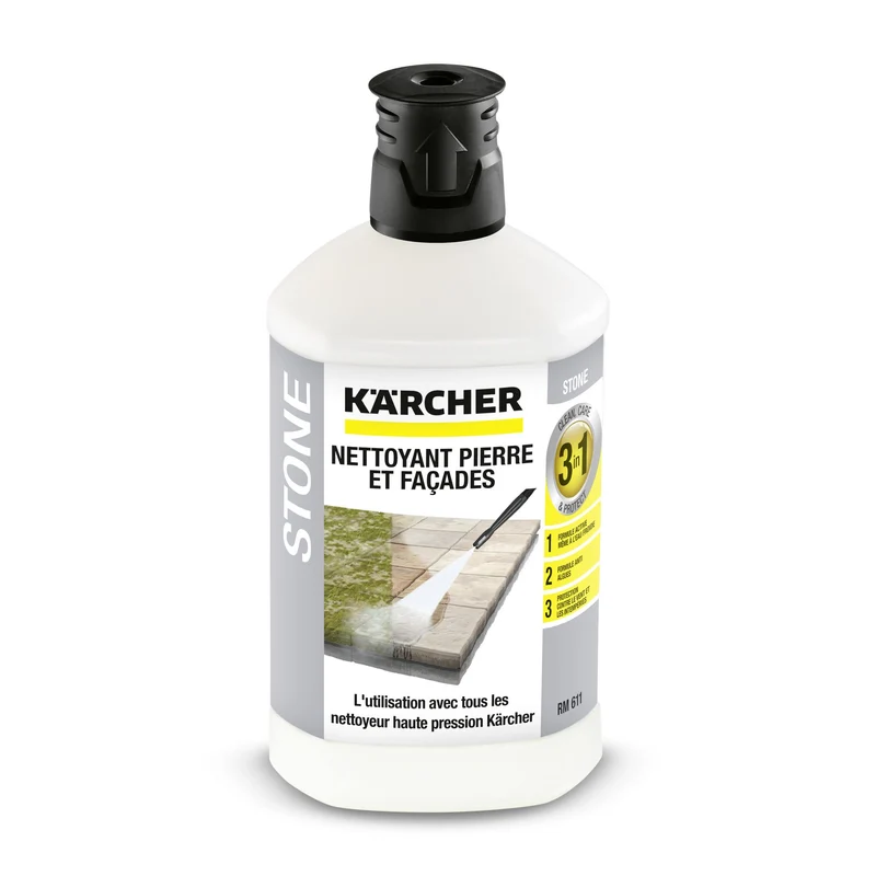 Nettoyant pierres et façades 3 en 1, 1L Karcher 6.295-766.0