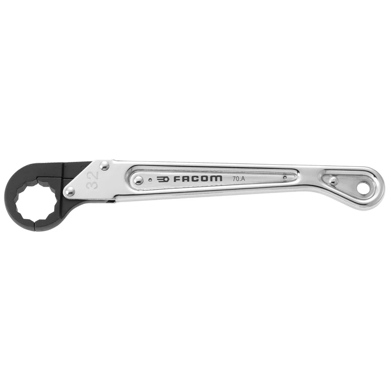 Cle a tuyauter a cliquet 27mm 70a.27 Facom