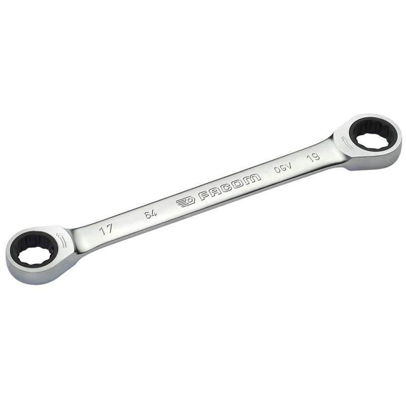 Cle a cliquet polygo 17x19mm 64.17x19 Facom