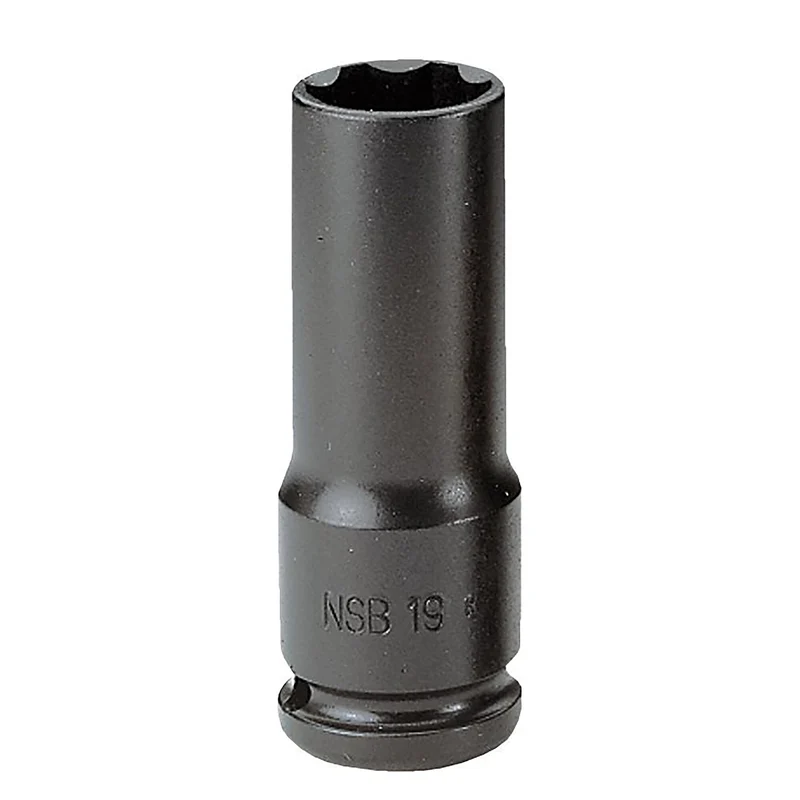 Douille impact 1/2' long fine 6pt 18mm nsb.18 Facom