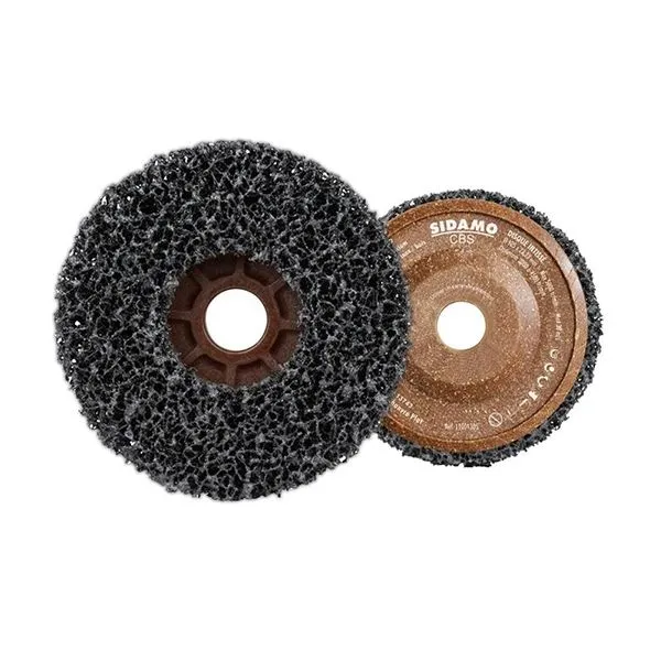 Disque abrasif intissé chanvre CBS ø 125x22,23mm SIDAMO