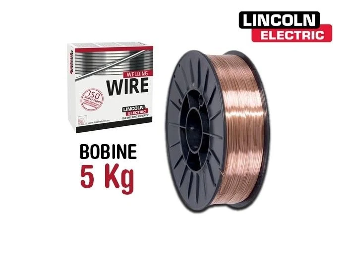 Bobine 5kg de fil MIG/MAG pour acier doux Ultramag ø 1,0 mm