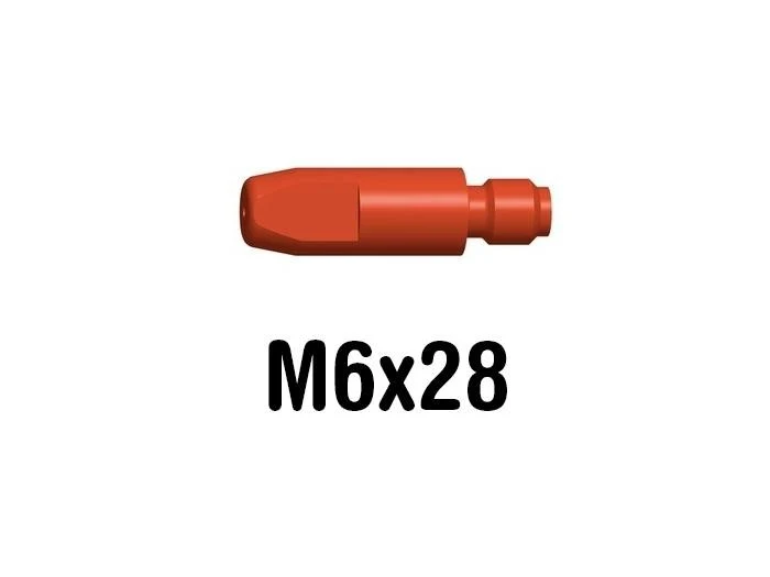 Tube Contact M6x28 pour torches Innershield