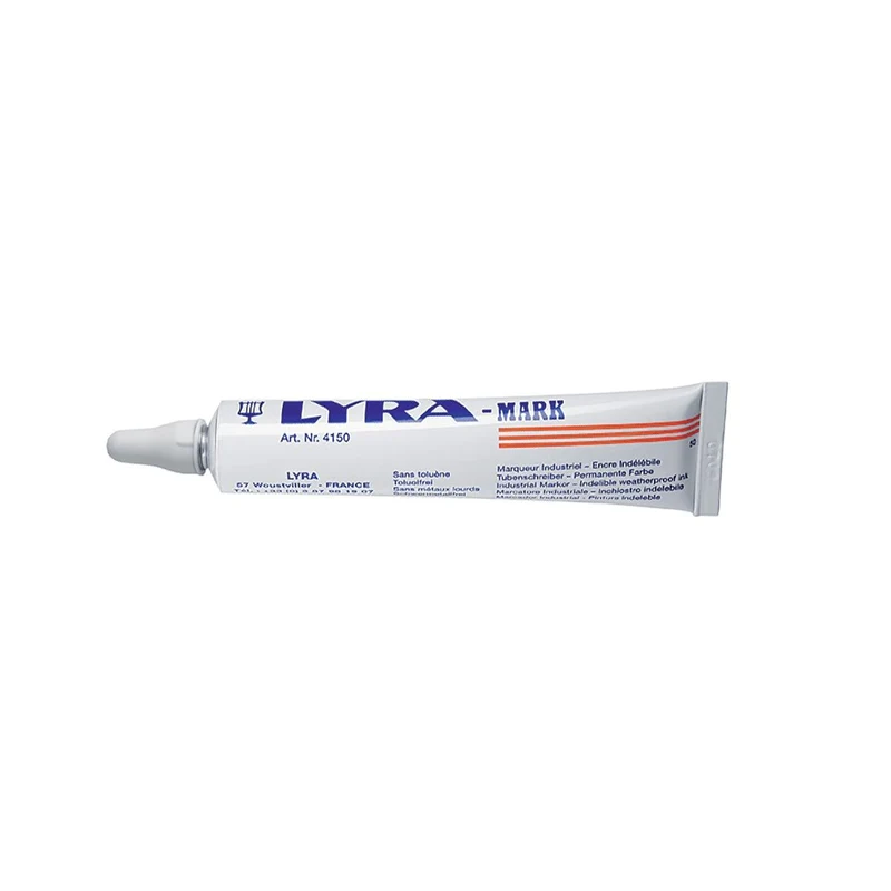 MARQUEUR LYRA BLANC TUBE INDÉLÉBILE 50 ML