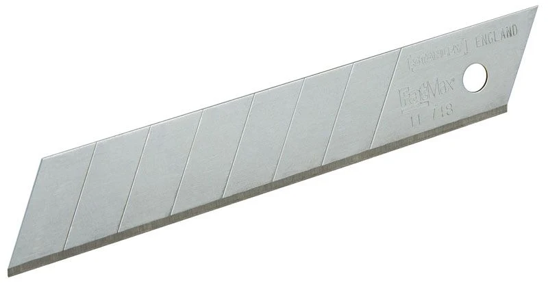 Lames De Cutters 18Mm - Carte 10 Lames - Fatmax Stanley 2-11-718