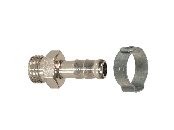 Raccord cannelé pour tuyau 1/4 mâle RAC 230