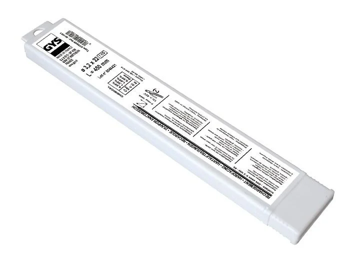 22 ELECTRODES RECHARGEMENT Ø3,2 - ETUI PLASTIQUE GYS