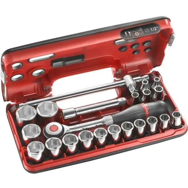 Coffret DBOX 1/2 6 pans métriques S.360DBOX4PB Facom