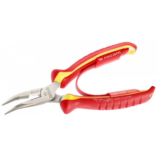 Pince demi-ronde 1000v 16cm 195.16ve - 195A.16VE Facom