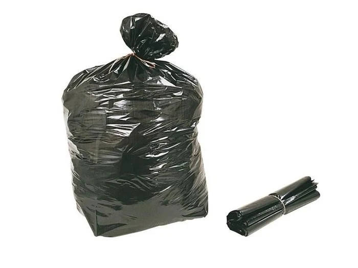 SACS POUBELLES 130 LITRES AVEC SOUFFLETS (1 rouleau)