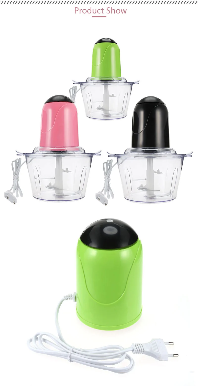 2L Electric Food Processor Meat Grinde