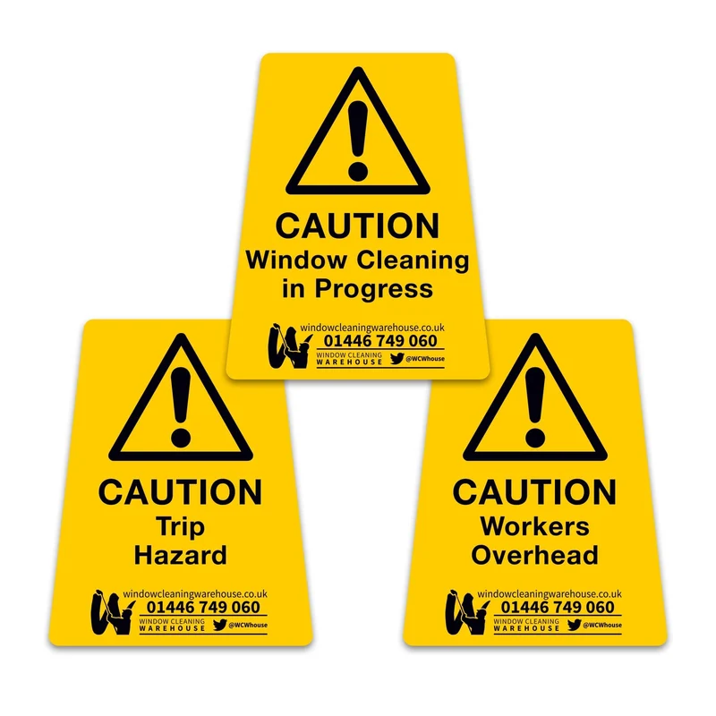 Hazard Cone Stickers