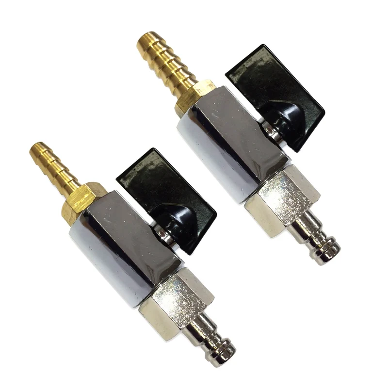 Series 21 Male Tap Valve to Hose Tail Couplings