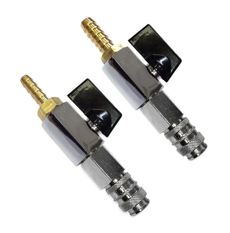Series 21 Female Tap Valve to Hose Tail Couplings